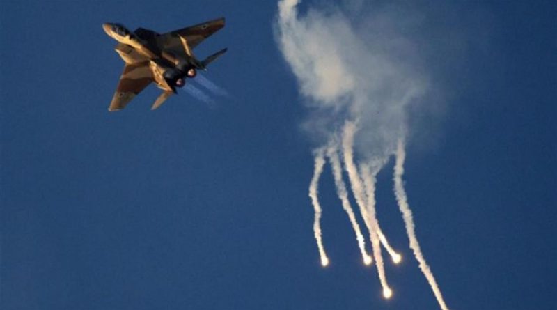 Siria lanza un misil contra un avión de Israel
