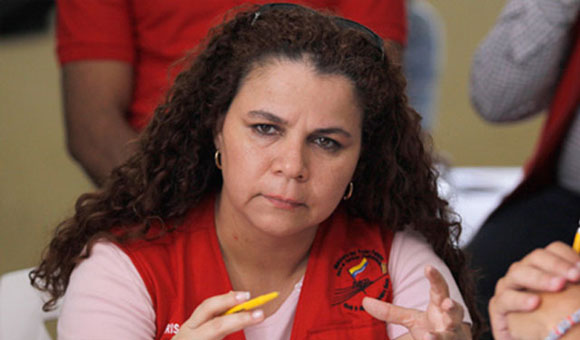 Iris Varela Ministra de Asuntos