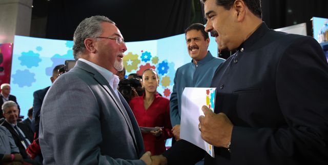 Durante la clausura de La Expo Venezuela Potencia 2017