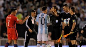 Messi suspendido por la FIFA