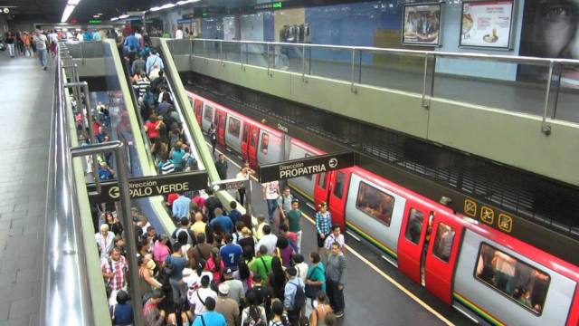 16 estaciones del Metro de Caracas