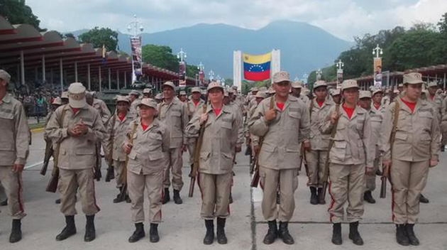Milicia Nacional Bolivariana participará en Desfile del 19 de Abril