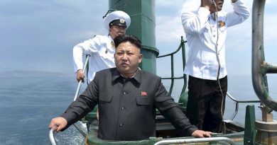 Trump le mandó submarino nuclear a Corea