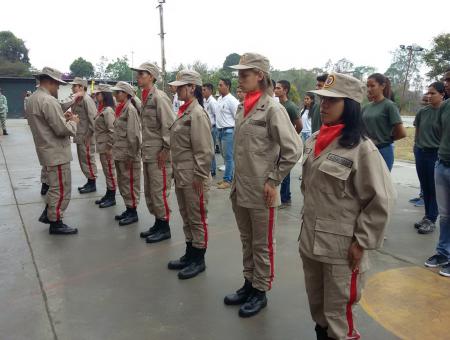 La ocasión es propicia para celebrar los 7 años de la milicia