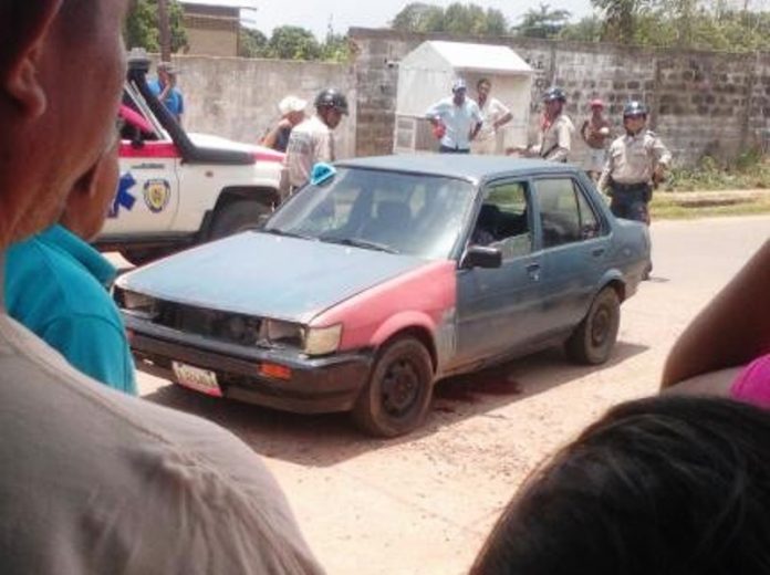 Un aproximado de 20 disparos recibió el desafortunado taxista