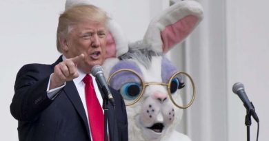 Trump pierde protagonismo en el día de pascua