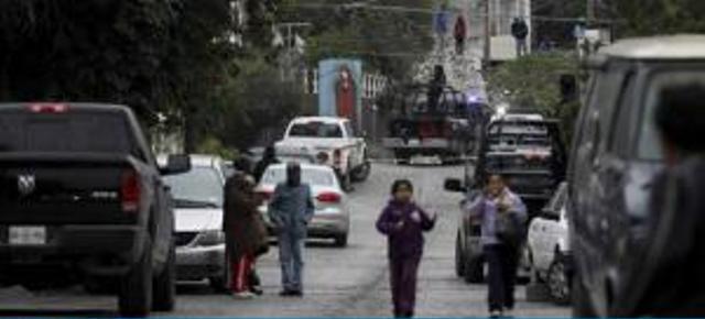 El lamentable tiroteo fue alertado por los habitantes de Ecatepec a los demás organismos policiales,