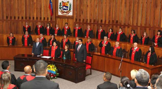 Presidente venezolano y siete magistrados del TSJ son sancionados por los EE.UU