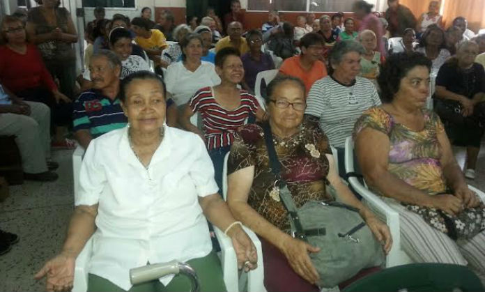 Hoy en Caracas es la concentración de los abuelos