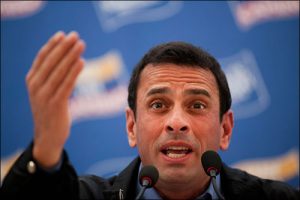 Capriles hace llamado para seguir luchando por Venezuela