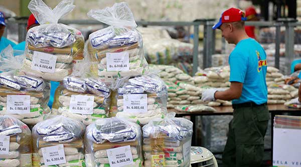 Bolsas con alimentos no son vendidas a familias opositoras