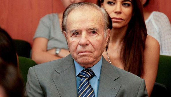 El expresidente Menem cumplirá a fines de 2017 con su segundo mandato como senador nacional por La Rioja