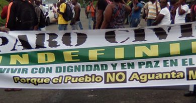 Continua paro cívico en Buenaventura, principal puerto marítimo de Colombia