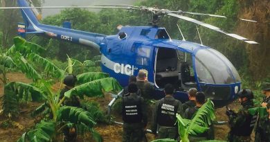 En el estado Vargas, fue localizado el helicóptero del Cicpc, usado para atacar sede del TSJ