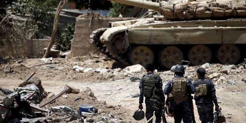 Cien mil niños están atrapados en Mosul