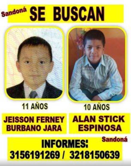 Más de mil menores de edad han desaparecido en lo que va de año en Colombia