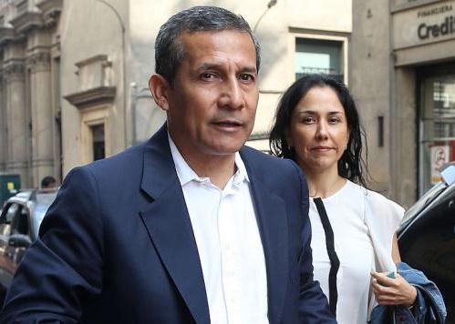 La ex pareja presidencial peruana Ollanta Humala y Nadine Heredia a 18 meses de prisión preventiva