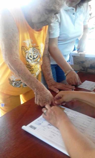 Otros puntos fueron instalados en las zonas rurales