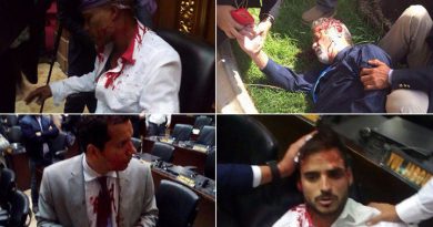 Adeptos al gobierno del Presidente Maduro, protagonizaron hechos violentos en la AN