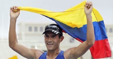Ganó medalla de oro, el marchista colombiano Éider Arévalo