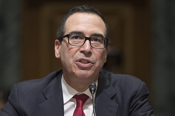 el secretario del Tesoro, Steven Mnuchin,
