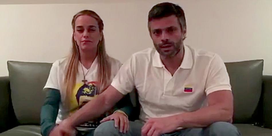 Tres meses de embarazo tiene Lilian Tintori, esposa de Leopoldo López
