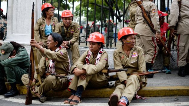 El pueblo venezolano es quien integra la milicia venezolana