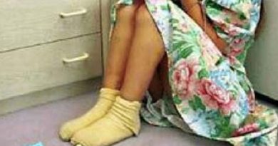 Embarazada niña de doce años que fue violada por su hermano