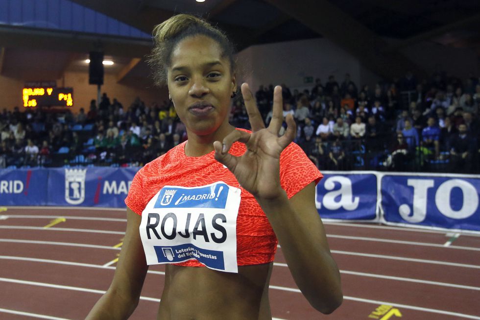 Yulimar Rojas de 21 años, quien es campeona mundial en pista cubierta en 2016, venció a Caterine Ibargüen en la pasada reunión de Roma y arriba al Mundial de Atletismo con la mejor marca mundial del año (14,96 metros)
