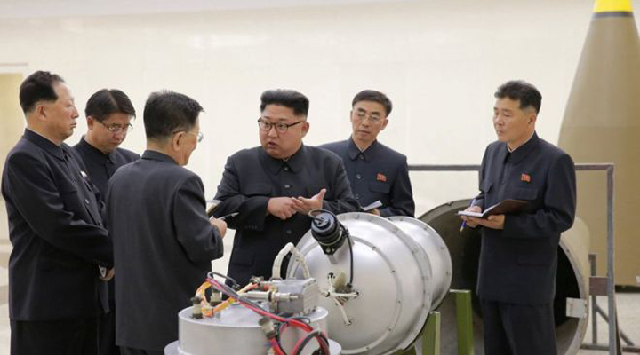 Corea del Norte logró miniaturizar una bomba de hidrógeno