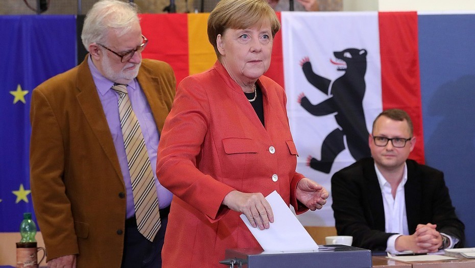 Con un 33,5% de los votos, Angela Merkel ganó las elecciones en Alemania