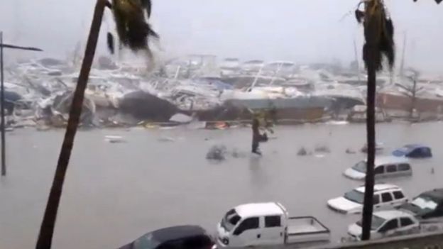 Ocho muertos dejó huracán Irma por el Caribe