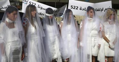 Líbano, Jordania y Túnez derogaron los beneficios que le permitían a violadores evadir la cárcel si se casaban con sus víctimas