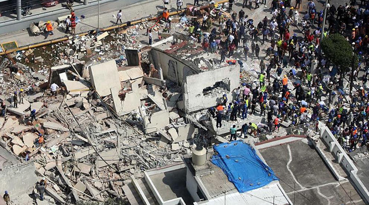 A 318 asciende la cifra de fallecidos en México tras el terremoto