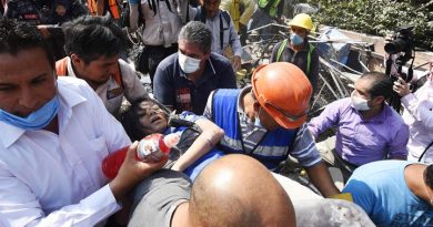 A 318 asciende la cifra de fallecidos en México tras el terremoto
