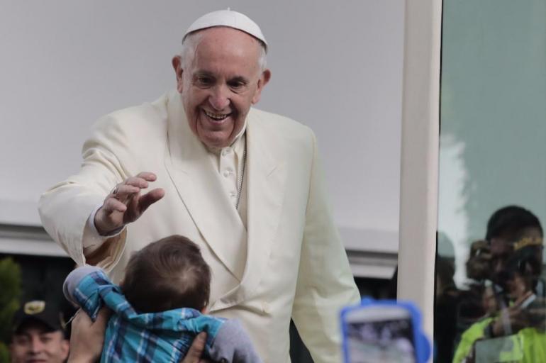 El Papa Francisco terminó su periplo por Colombia