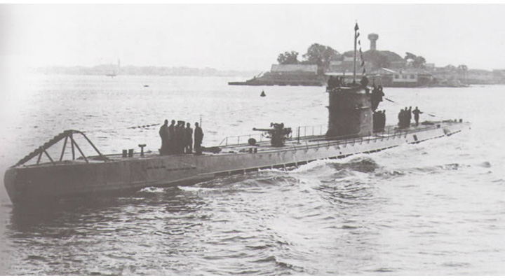 Un submarino alemán de la Primera Guerra Mundial fue descubierto en el mar del Norte