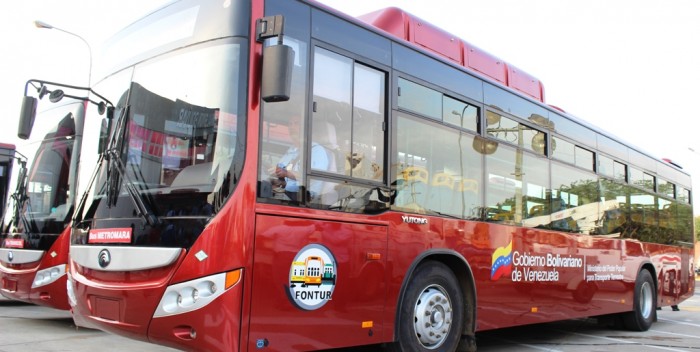 el Ministerio de Transporte, a través de Fontur, llegó a un acuerdo con la empresa china Yutong para recuperar las unidades; sin embargo, la compañía no ha cumplido