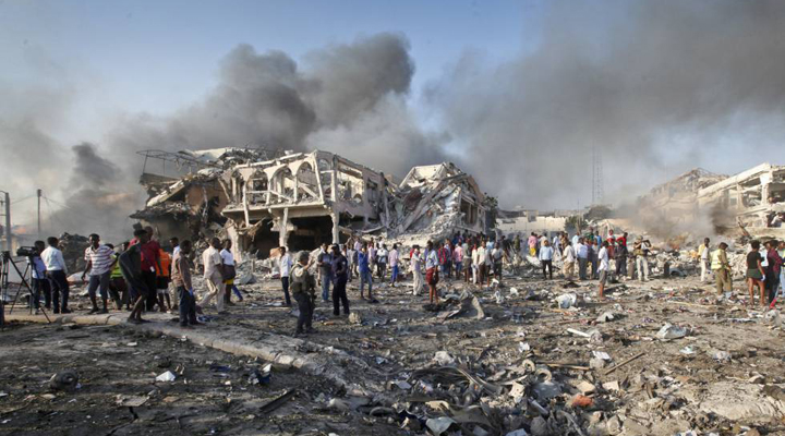 Camión bomba mató a veinte personas en Somalia