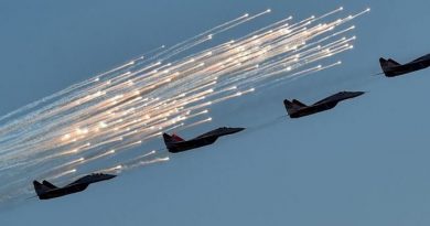 Presuntos aviones rusos bombardearon la localidad siria de Al Shafa