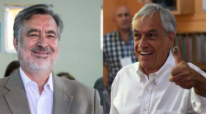 Sebastián Piñera a la segunda vuelta electoral en Chile