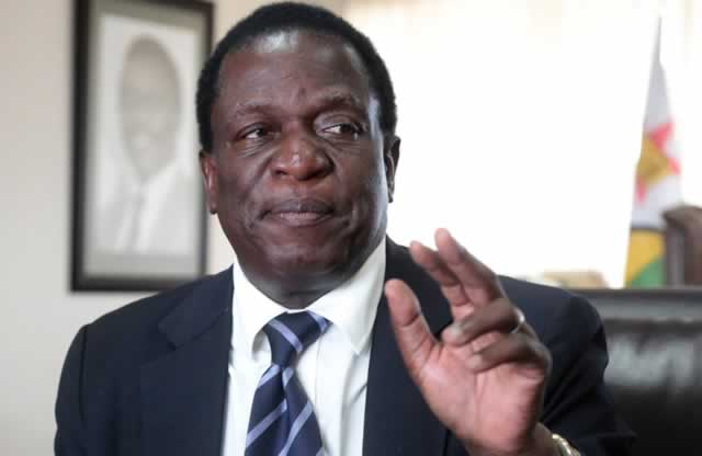 El nuevo presidente interino de Zimbawue es el exvicepresidente Emmerson Mnangagwa