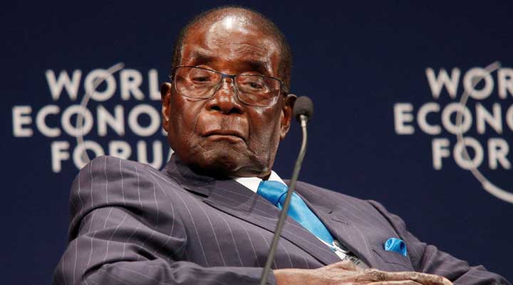 Mugabe, quien esta en el poder desde 1980.