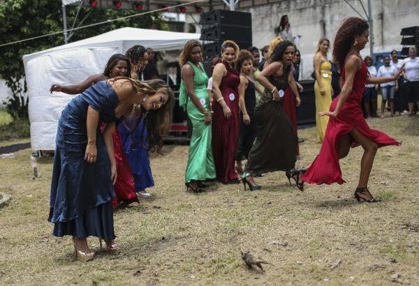 En una cárcel de mujeres brasileña, realizan concurso de belleza