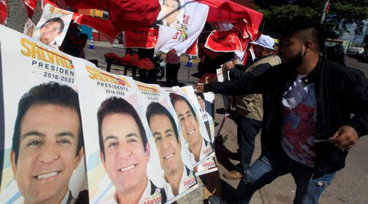 Salvador Nasralla con un 57% de los votos escrutados, obtuvo la victoria en los comicios presidenciales de Honduras