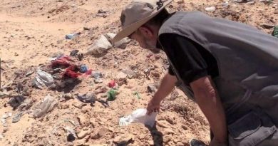 Quienes se ahogaron en el Mediterráneo, descansan en un terreno en Túnez