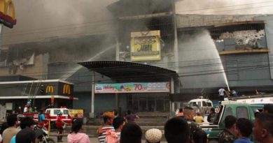 Incendio en centro comercial de Filipinas deja 37 fallecidos
