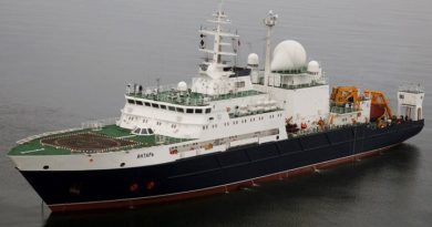Barco ruso Yantar, con sus sensores de alta tecnología, rastrillan el fondo del mar en busca del ARA San Juan