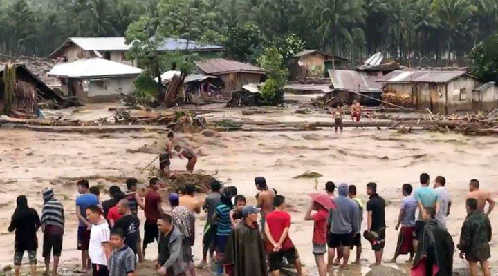 En Filipinas, tormenta tropical dejó 230 fallecidos