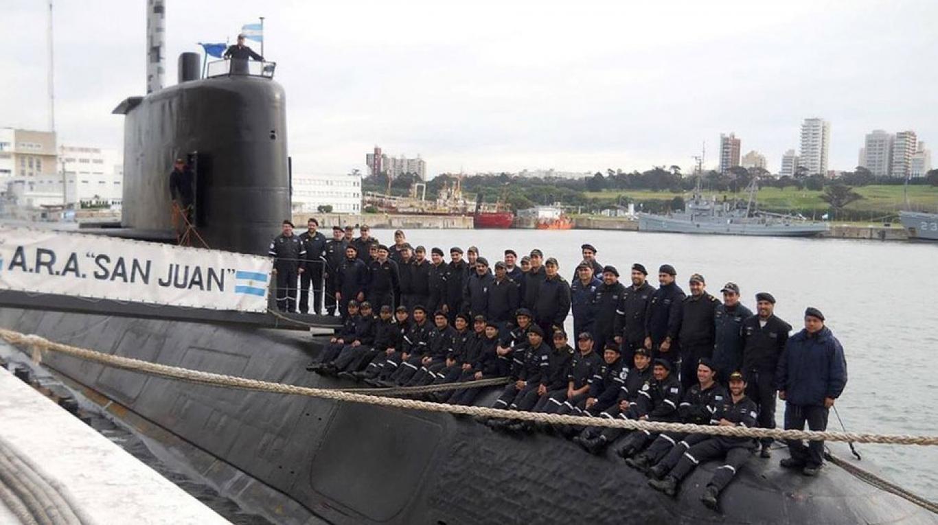 Un mes se cumplió de la desaparición del submarino ARA San Juan
